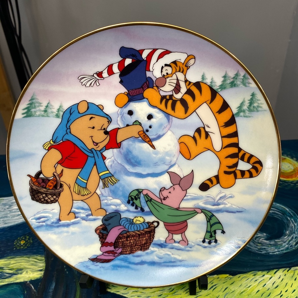 Collectable Limited Edition Winnie the Pooh Plates